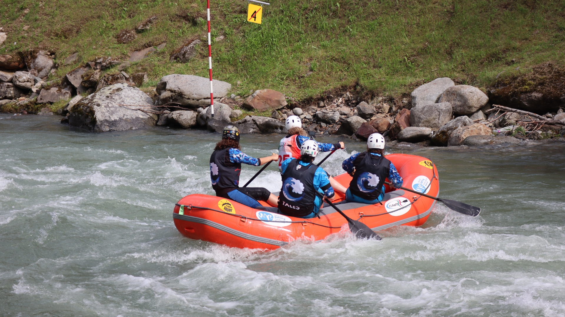 italian rafting team