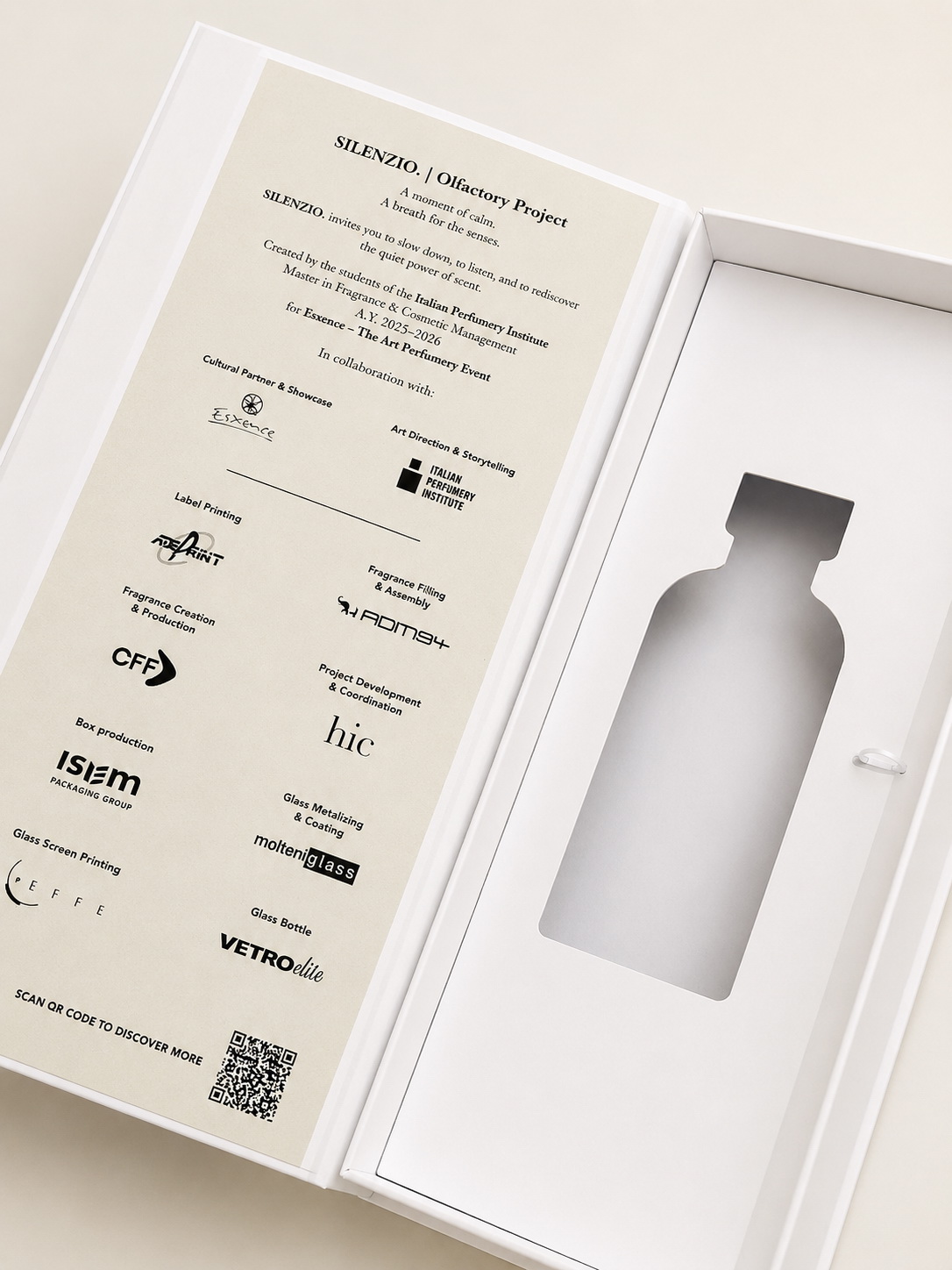 SILENZIO pack open ISEM Packaging Group